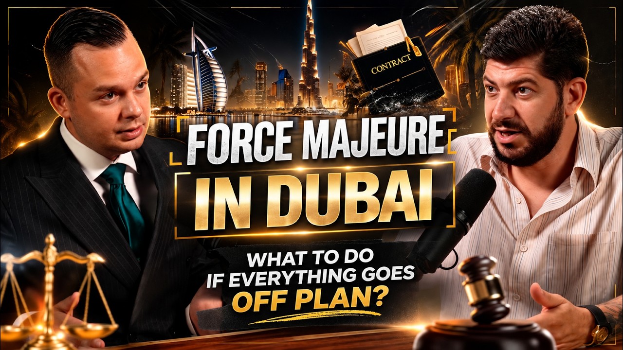 Force majeure in Dubai real estate: can you withdraw from a deal?